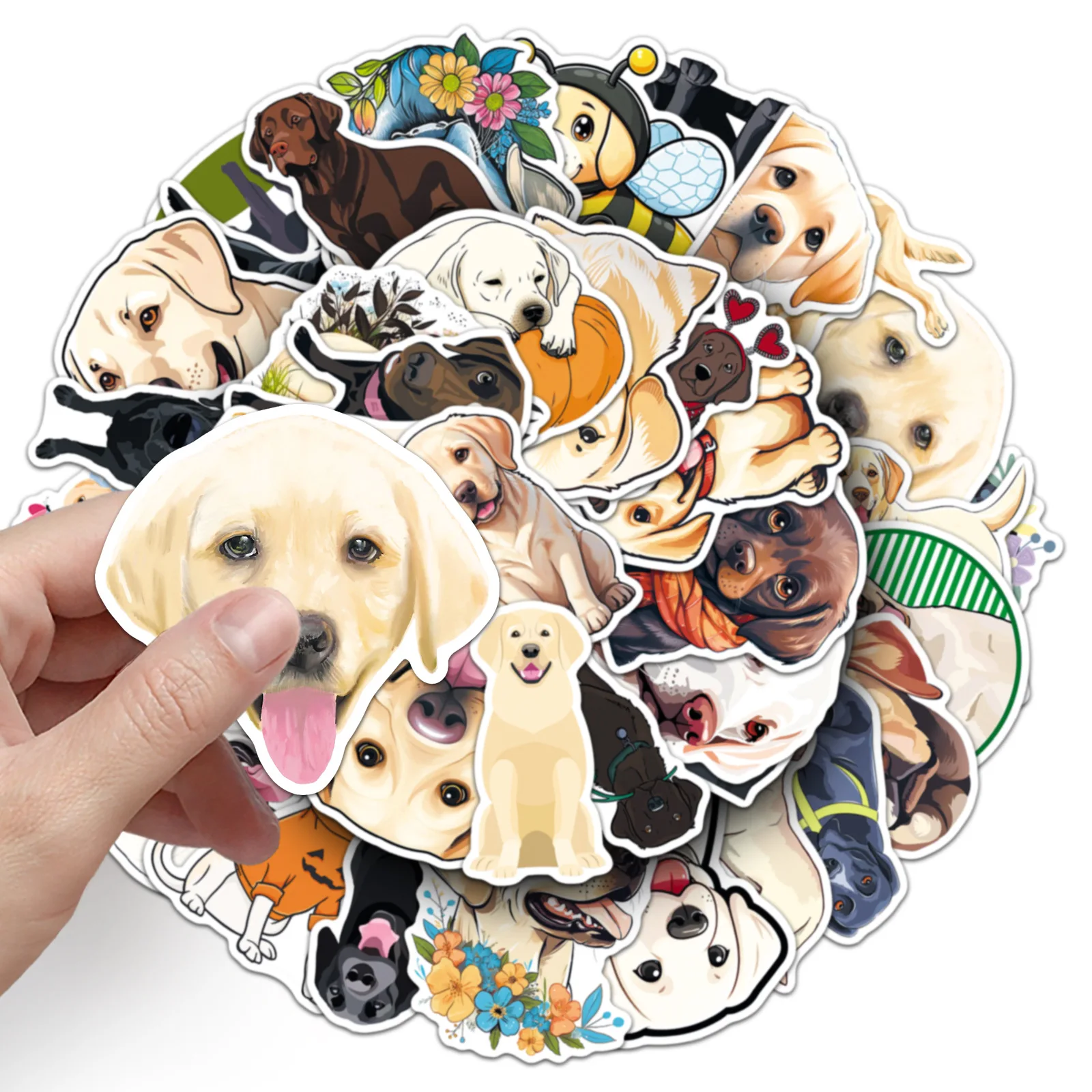 50PCS Labrador Graffiti Sticker Cartoon Animal Cute Dog Cute Pet DIY Decorative Phone Case Luggage Waterproof Sticker Kids Toy
50PCS Labrador Graffiti Sticker Cartoon Animal Cute Dog Cute Pet DIY Decorative Phone Case Luggage Waterproof Sticker Kids Toy