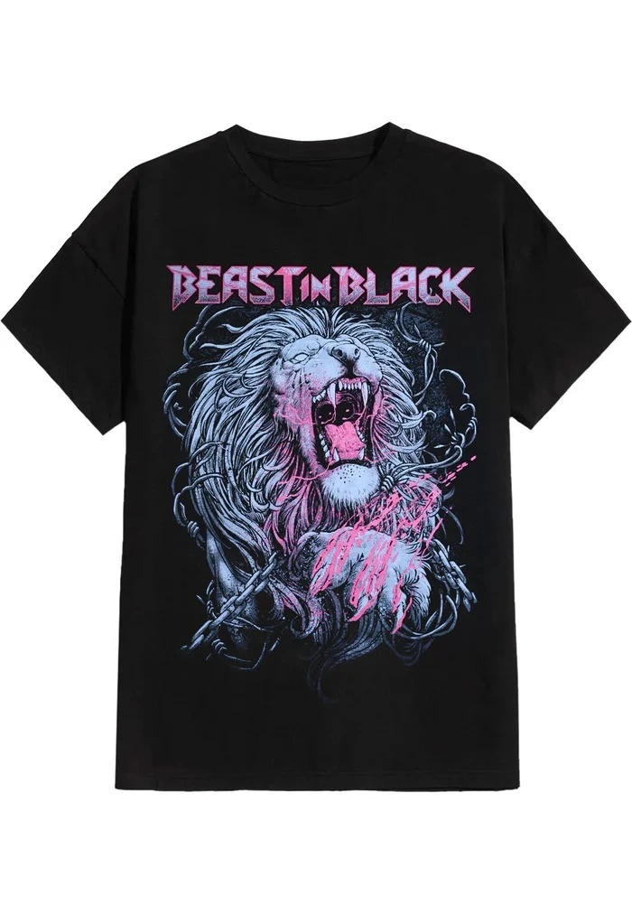Beast in BlackUnleash The Fury Периферийный узор с принтом Летние элитные брендовые хлопковые мужские и женские футболки с короткими рукавами
Beast in BlackUnleash The Fury Периферийный узор с принтом Летние элитные брендовые хлопковые мужские и женские футболки с короткими рукавами