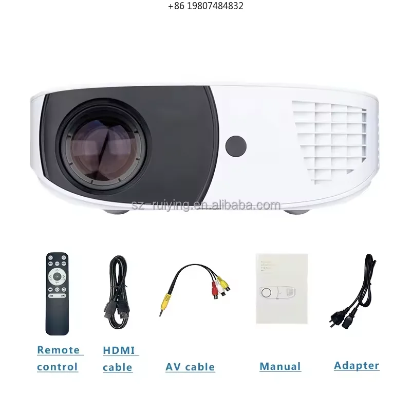 Beamer for Video Movies 4K Proyector for Home Use 1080P Full HD Smart Home Theater Projector Multimedia Home Cinema
Beamer for Video Movies 4K Proyector for Home Use 1080P Full HD Smart Home Theater Projector Multimedia Home Cinema