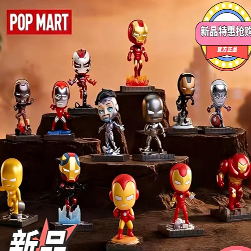 Genuine POP MART Marvel Iron Man Chronicles Series Blind Box Iron Man Anime Figure Iron Destroyer Mystery Box Model Ornament
Genuine POP MART Marvel Iron Man Chronicles Series Blind Box Iron Man Anime Figure Iron Destroyer Mystery Box Model Ornament