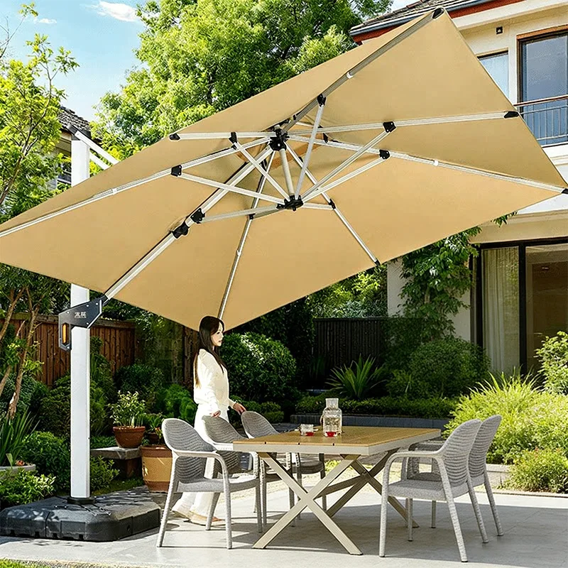 Outdoor Parasol Roman Umbrella Double Rod Wind Resistant Outdoor Parasol Garden Outdoor
Outdoor Parasol Roman Umbrella Double Rod Wind Resistant Outdoor Parasol Garden Outdoor
