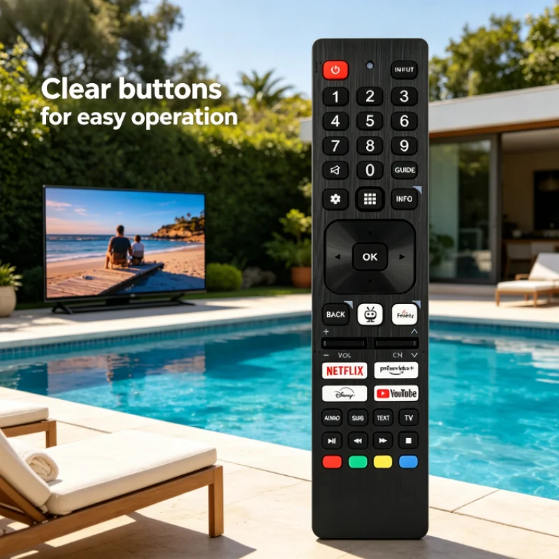 Replacement Remote Control RMC-0155N RMC/0155N For SHARP Smart LCD TV
Replacement Remote Control RMC-0155N RMC/0155N For SHARP Smart LCD TV