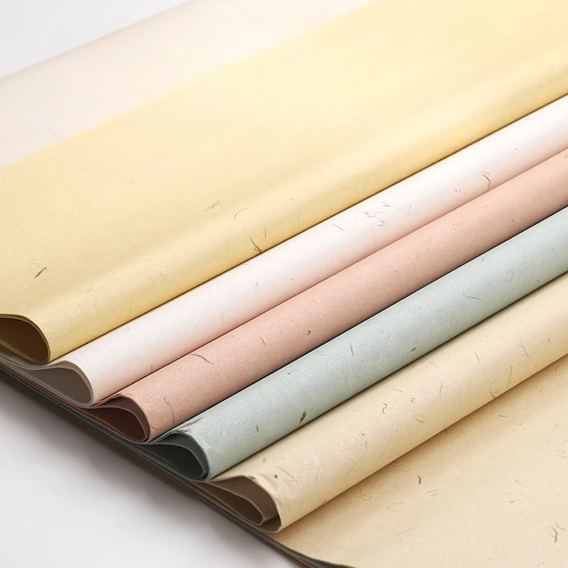 Color Xuan Paper Chinese Ancient Handmade Fiber Hemp Rice Paper Brush Calligraphy Official Script Yunlong Half Ripe Rice Paper
Color Xuan Paper Chinese Ancient Handmade Fiber Hemp Rice Paper Brush Calligraphy Official Script Yunlong Half Ripe Rice Paper
