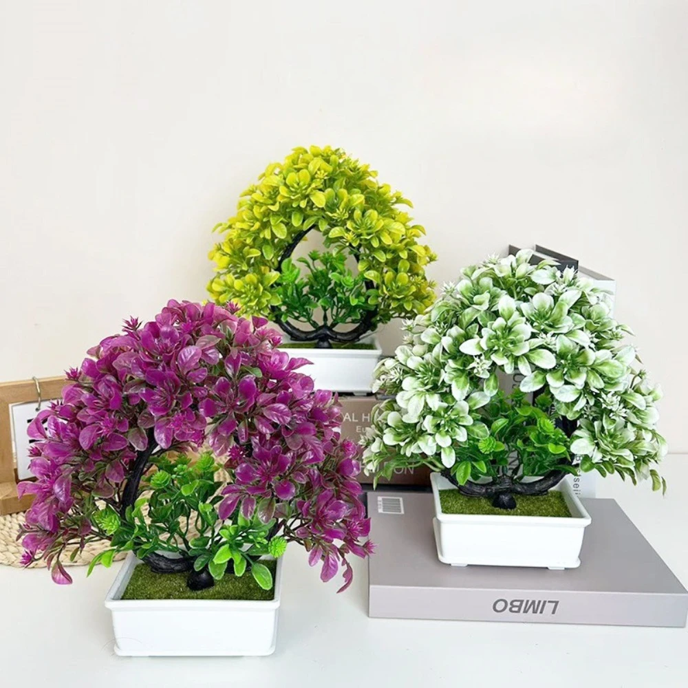 1pc Artifical Plant Bonsai Small Tree Simulation Plants Fake Flowers Home Garden Table Decoration
1pc Artifical Plant Bonsai Small Tree Simulation Plants Fake Flowers Home Garden Table Decoration