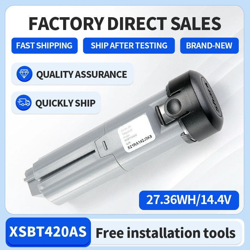 SOMI XSBT420AS Battery For Shark WS640 WS640AE WS642 WS642AE WV401BL WV401PK WV403BR Series XSBT420UK Cordless Vacuum Cleaner
SOMI XSBT420AS Battery For Shark WS640 WS640AE WS642 WS642AE WV401BL WV401PK WV403BR Series XSBT420UK Cordless Vacuum Cleaner