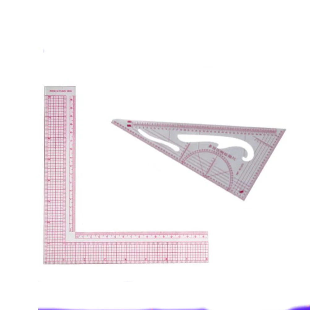 7 pcs Acrylic Patchwork Ruler Set Clear Measuring Scale Tailor Sewing Tools Craft Cutting Quilting Rulers For Clothing Design
7 pcs Acrylic Patchwork Ruler Set Clear Measuring Scale Tailor Sewing Tools Craft Cutting Quilting Rulers For Clothing Design