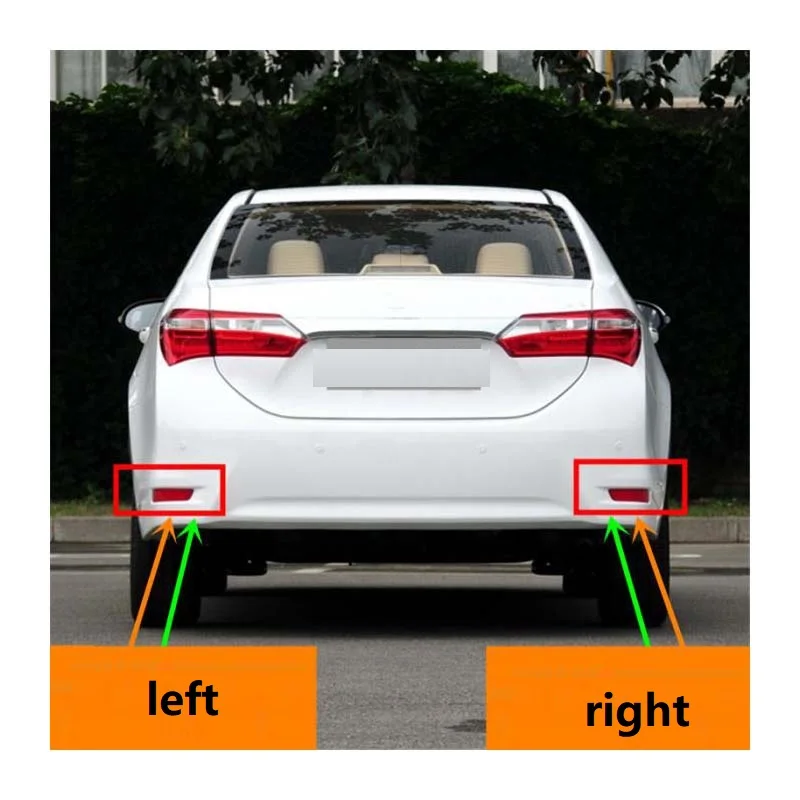 Rear Bumper Reflectors Lights for Corolla rear bar light 2014 2015 2016 2017 2018
Rear Bumper Reflectors Lights for Corolla rear bar light 2014 2015 2016 2017 2018