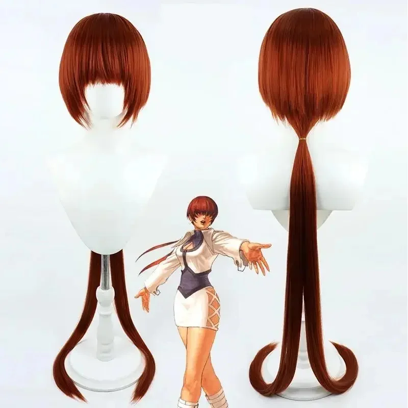 Игра FIGHTERS KOF Shermie, парик для косплея, длинные термостойкие волосы, костюм для ролевых игр на Хэллоуин, парики для вечеринки 
Игра FIGHTERS KOF Shermie, парик для косплея, длинные термостойкие волосы, костюм для ролевых игр на Хэллоуин, парики для вечеринки