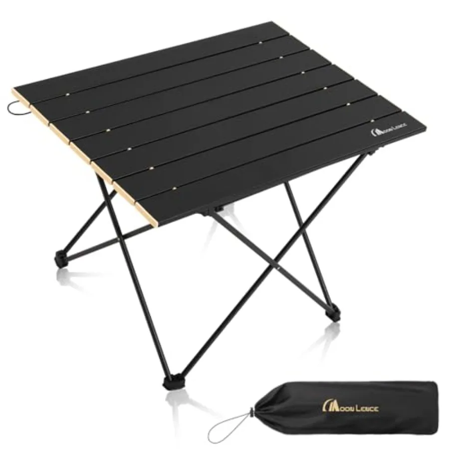Ultralight Folding Camping Table, Compact, Portable with Carry Bag, for Outdoor Cooking, Picnic, Camp, Boat, Travel Black, Side
Ultralight Folding Camping Table, Compact, Portable with Carry Bag, for Outdoor Cooking, Picnic, Camp, Boat, Travel Black, Side