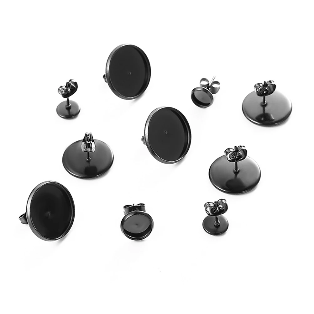 10 PCS Black Base Disc DIY Earring Supplies Making Earrings Jewelry Accessories Pendant
10 PCS Black Base Disc DIY Earring Supplies Making Earrings Jewelry Accessories Pendant