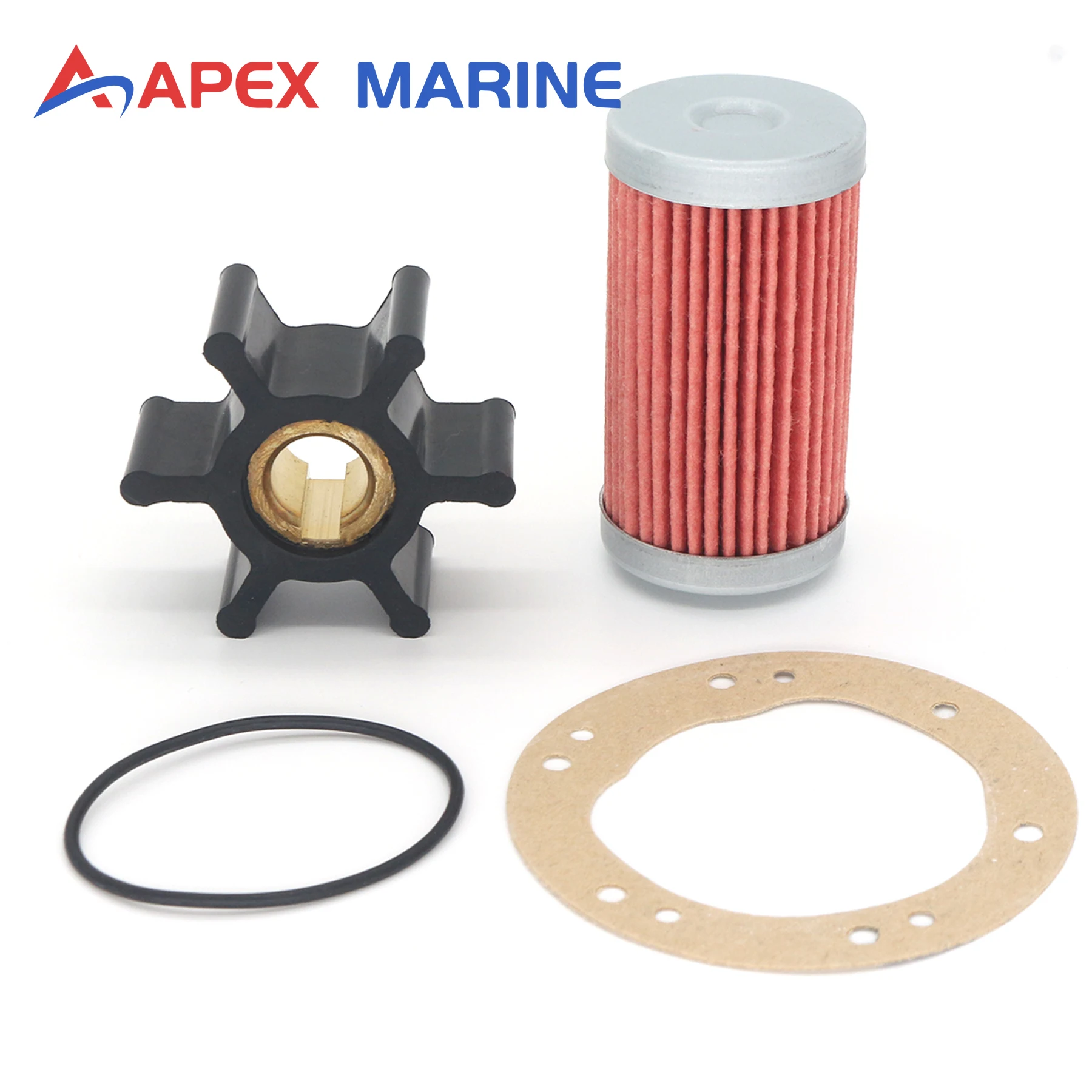 Boat Motor Maintenance Kit Fits Yanmar 2GM20 3GM30 3HM35 2QM20 2GM 3GM 3HM Engine Water Pump Impeller and Filter Component
Boat Motor Maintenance Kit Fits Yanmar 2GM20 3GM30 3HM35 2QM20 2GM 3GM 3HM Engine Water Pump Impeller and Filter Component