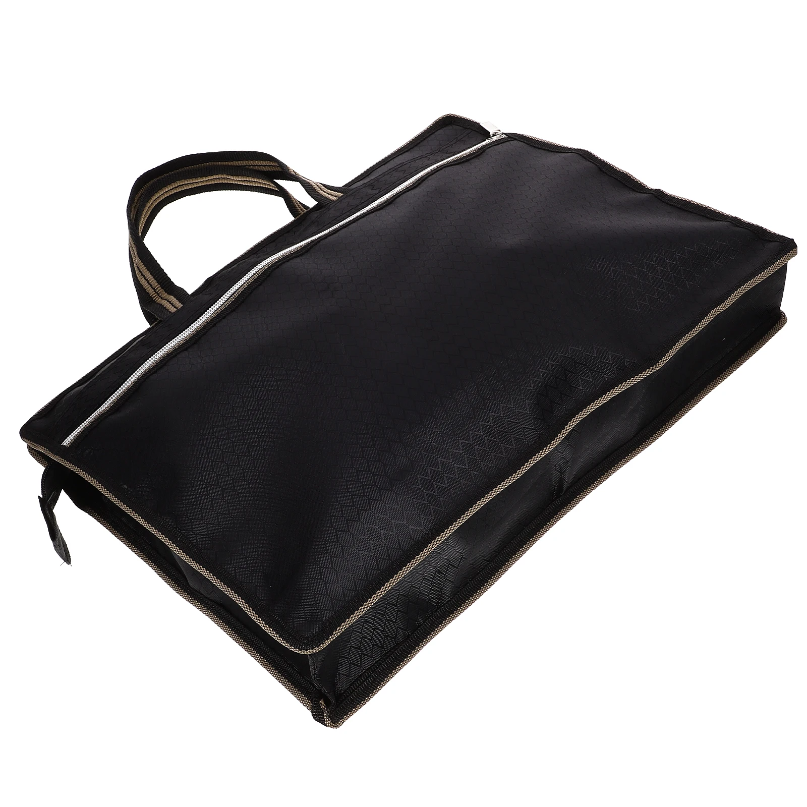 Documents Bag File Holder Oxford Portable with Zipper Envelope Cloth Black Zippered Student
Documents Bag File Holder Oxford Portable with Zipper Envelope Cloth Black Zippered Student