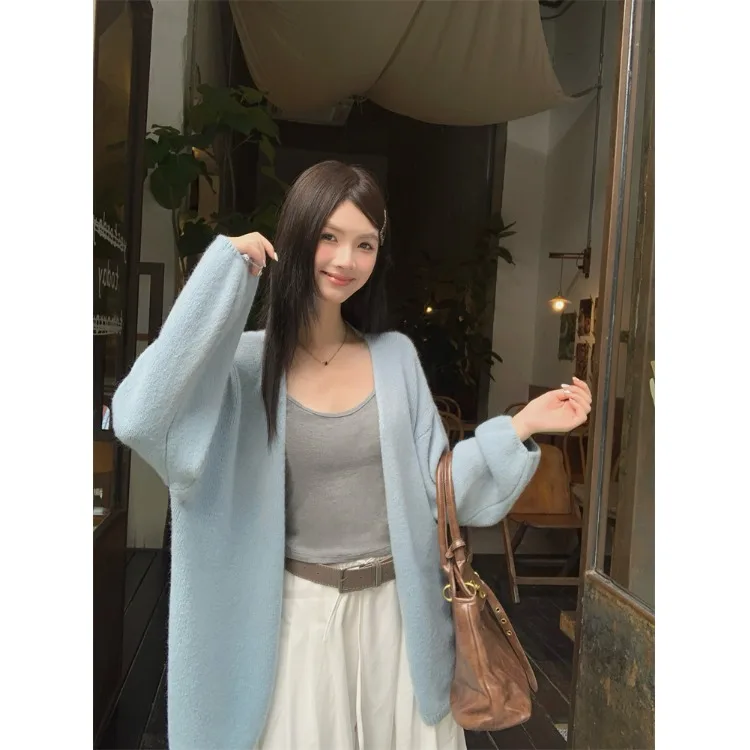 Женский трикотаж Long Sve Bubble, верхняя одежда, осень 2023, новинка Sle, универсальный свободный утягивающий повседневный вариант средней длины
Женский трикотаж Long Sve Bubble, верхняя одежда, осень 2023, новинка Sle, универсальный свободный утягивающий повседневный вариант средней длины