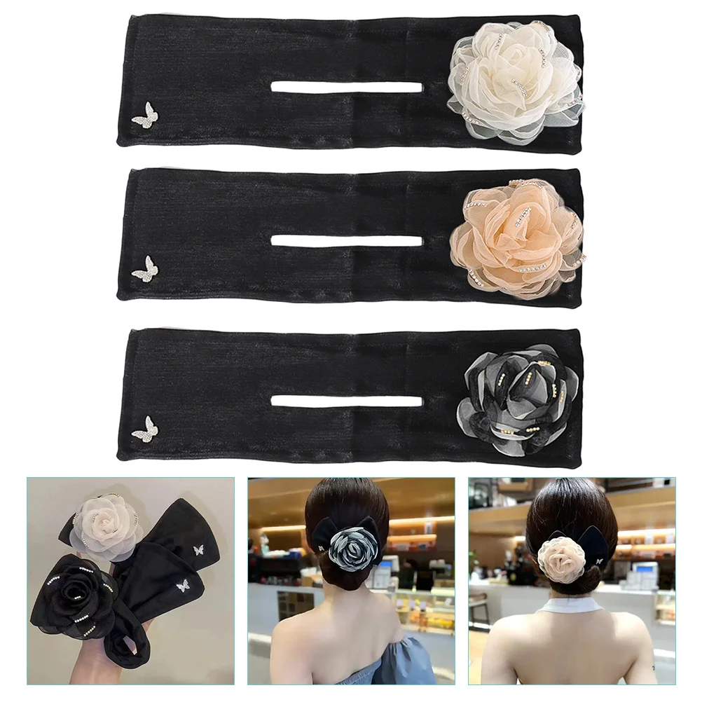 3Pcs Flower Hair Bun Maker Lazy Curler Styling Tool for Women Teens Elegant Hairstyle Accessories Hair Bun Maker
3Pcs Flower Hair Bun Maker Lazy Curler Styling Tool for Women Teens Elegant Hairstyle Accessories Hair Bun Maker