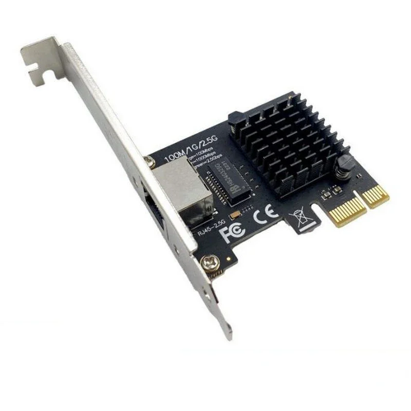 PCI-E Gigabit Network Card 2.5G Server Desktop Computer RTL8125 Soft Routing Disketless Aggregation small case
PCI-E Gigabit Network Card 2.5G Server Desktop Computer RTL8125 Soft Routing Disketless Aggregation small case