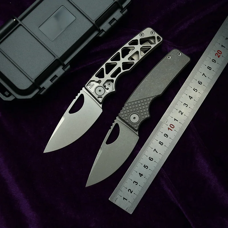 LEMIFSHE OZ Rosie Real m390 Blade Titanium handle Copper Gasket Pocket EDC Tool Camping Outdoor Folding Knife
LEMIFSHE OZ Rosie Real m390 Blade Titanium handle Copper Gasket Pocket EDC Tool Camping Outdoor Folding Knife