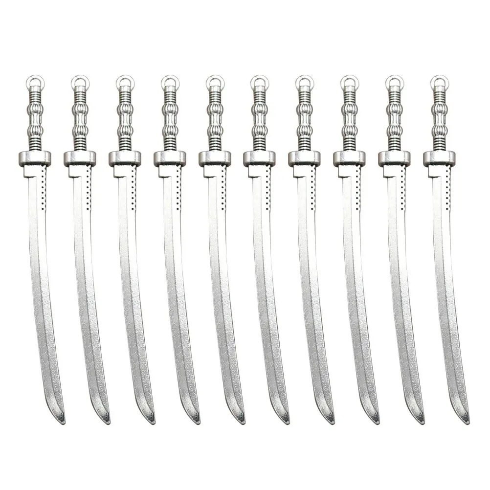 20Pcs DIY Sword Pendant Charms Set Alloy Craft Components for Jewelry Making Keychain Cosplay Costume Accessory
20Pcs DIY Sword Pendant Charms Set Alloy Craft Components for Jewelry Making Keychain Cosplay Costume Accessory