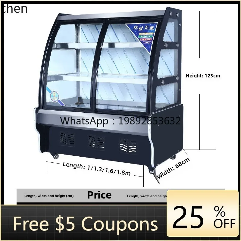 ZS refrigerated display cabinet, fresh-keeping cabinet, commercial cooked food dish cold dish display cabinet
ZS refrigerated display cabinet, fresh-keeping cabinet, commercial cooked food dish cold dish display cabinet