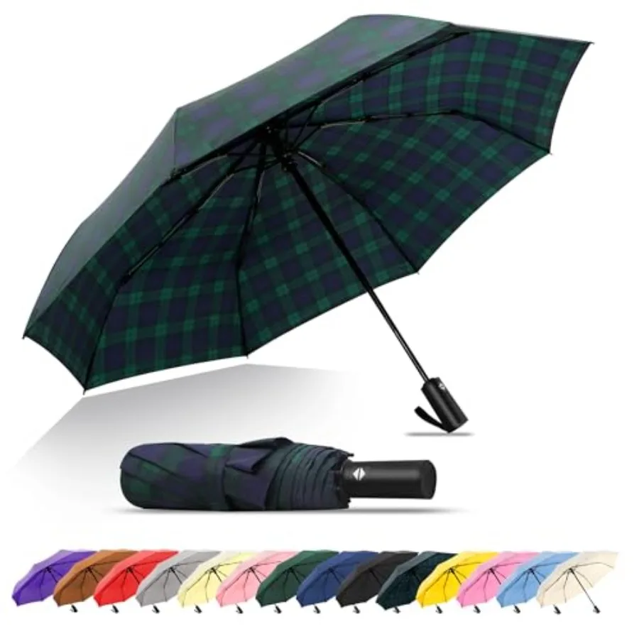 SoulRain Travel Umbrella - Compact Umbrella for Rain - Perfect Large Auto Folding Umbrella - Ideal Car umbrella, Small umbrella
SoulRain Travel Umbrella - Compact Umbrella for Rain - Perfect Large Auto Folding Umbrella - Ideal Car umbrella, Small umbrella