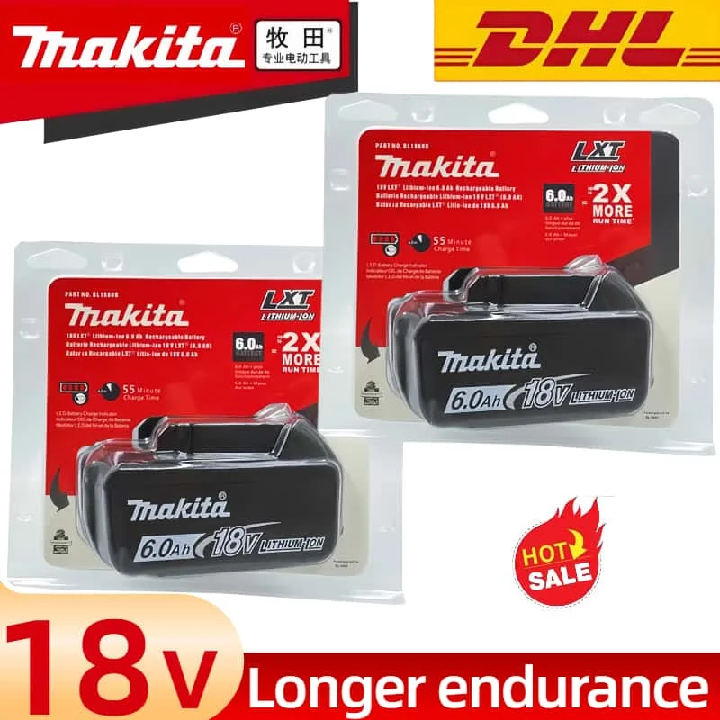 18650 аккумулятор for Makita 18V BL1840 BL1830B BL1850B BL1850 BL1860 BL1815 power tools Replacement Lithium 6Ah Battery Makita
18650 аккумулятор for Makita 18V BL1840 BL1830B BL1850B BL1850 BL1860 BL1815 power tools Replacement Lithium 6Ah Battery Makita