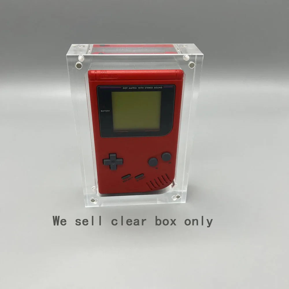 10PCS For Gameboy GB Game Console Transparent Storage Magnetic Acrylic box Cover Shell Box Display Stand game Accessories
10PCS For Gameboy GB Game Console Transparent Storage Magnetic Acrylic box Cover Shell Box Display Stand game Accessories