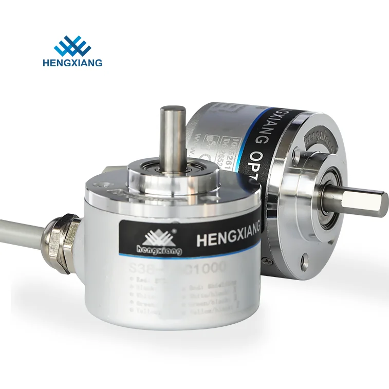 E40S6-1000-3-T-24 40mm Incremental Encoder 6mm Shaft 1000 PPR A,B,Z, Totem Pole Output 12-24VDC
E40S6-1000-3-T-24 40mm Incremental Encoder 6mm Shaft 1000 PPR A,B,Z, Totem Pole Output 12-24VDC