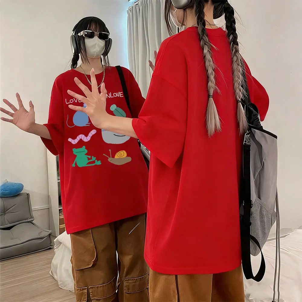 Love The Unloved T-shirt Funny Animals Pigeon Mouse Frog Meme T-shirts Men Women Humor Casual Oversized Short Sleeve T Shirts
Love The Unloved T-shirt Funny Animals Pigeon Mouse Frog Meme T-shirts Men Women Humor Casual Oversized Short Sleeve T Shirts