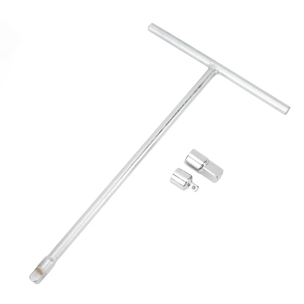3/8in Drive T Handle Wrench Chromium Vanadium Steel Effort Saving T Handle Socket Wrench 1/4" and 1/2" Adaptors
3/8in Drive T Handle Wrench Chromium Vanadium Steel Effort Saving T Handle Socket Wrench 1/4" and 1/2" Adaptors