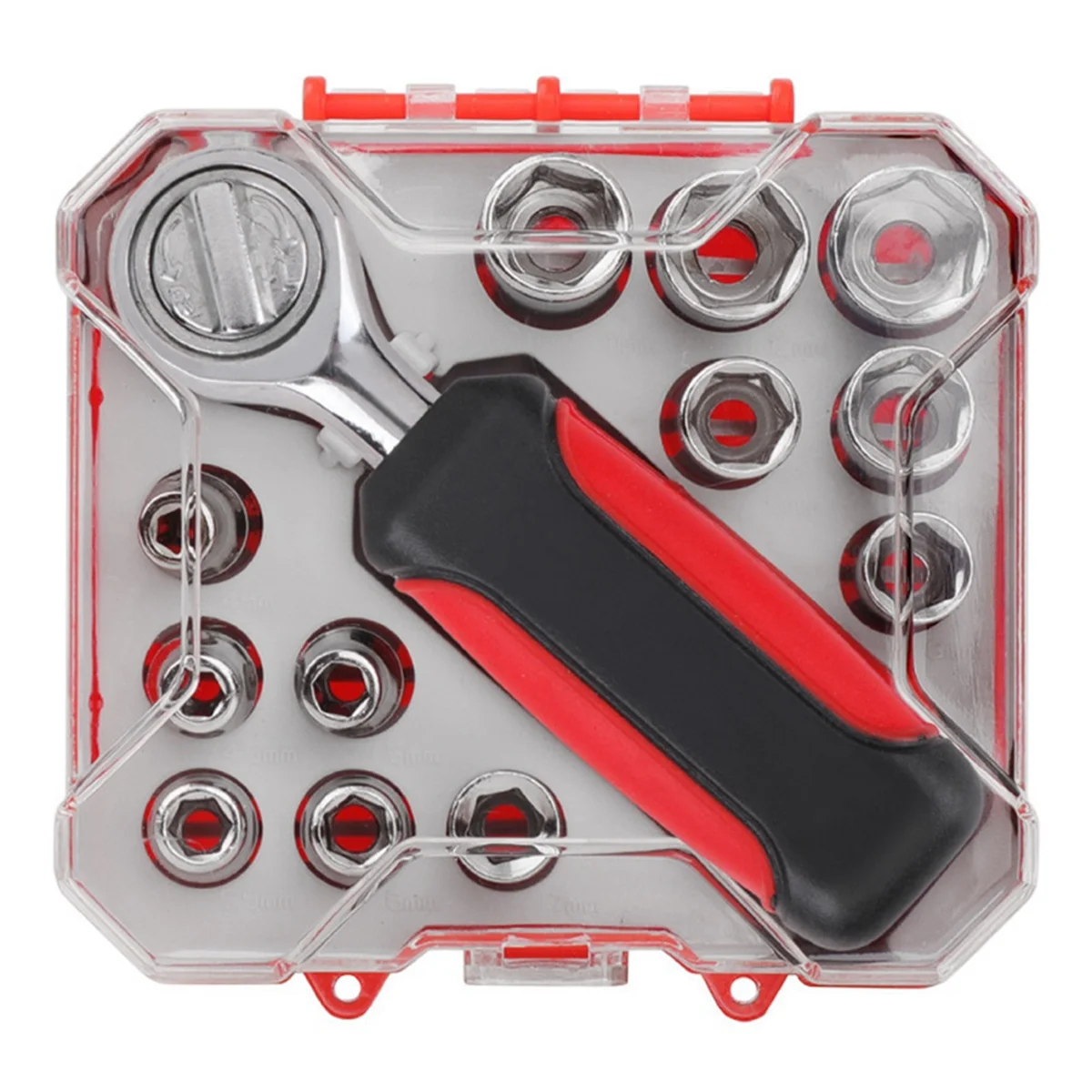 13Pcs Sleeve Combination Set Small Flying Sleeve Head Sleeve Ratchet Wrench Sleeve Auto Repair Tool Set
13Pcs Sleeve Combination Set Small Flying Sleeve Head Sleeve Ratchet Wrench Sleeve Auto Repair Tool Set