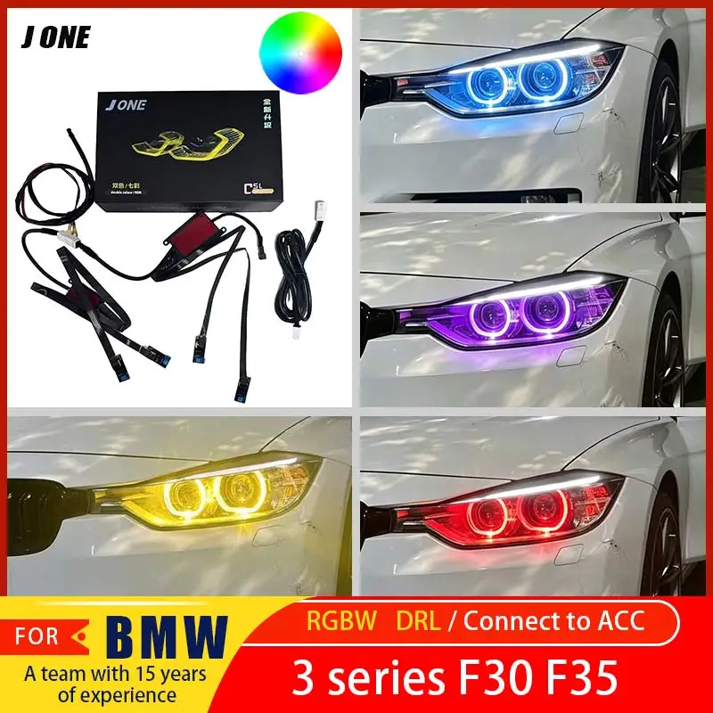 2012-2015 for BMW 3 Series F30 F35 F35 pre-LCI RGBW DRL JONE Amber Daytime Running Lights Yellow Angel Eye Light Panel
2012-2015 for BMW 3 Series F30 F35 F35 pre-LCI RGBW DRL JONE Amber Daytime Running Lights Yellow Angel Eye Light Panel
