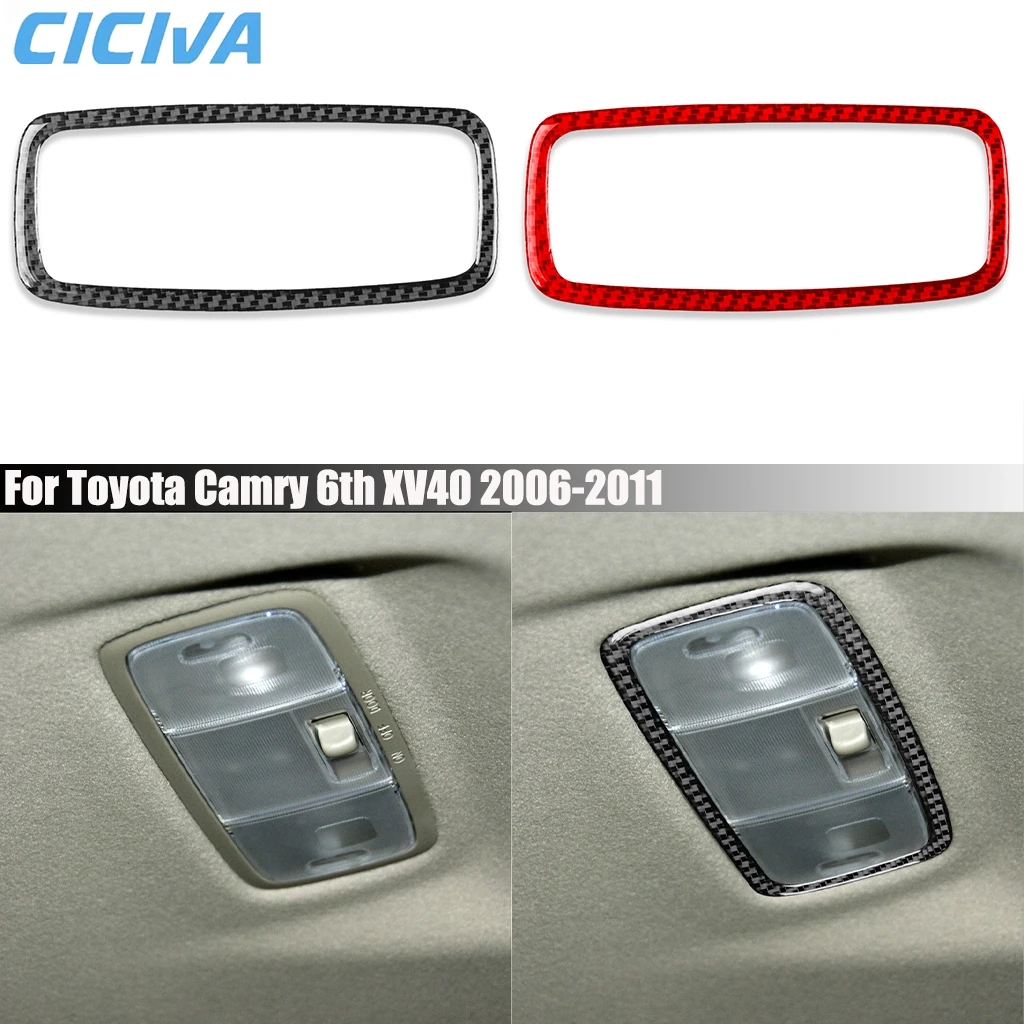 For Toyota Camry 6th XV40 2006-2011 Carbon Fiber Rear Reading Light Decorative Car Accessories Interior Cover Sticker Auto Trim
For Toyota Camry 6th XV40 2006-2011 Carbon Fiber Rear Reading Light Decorative Car Accessories Interior Cover Sticker Auto Trim