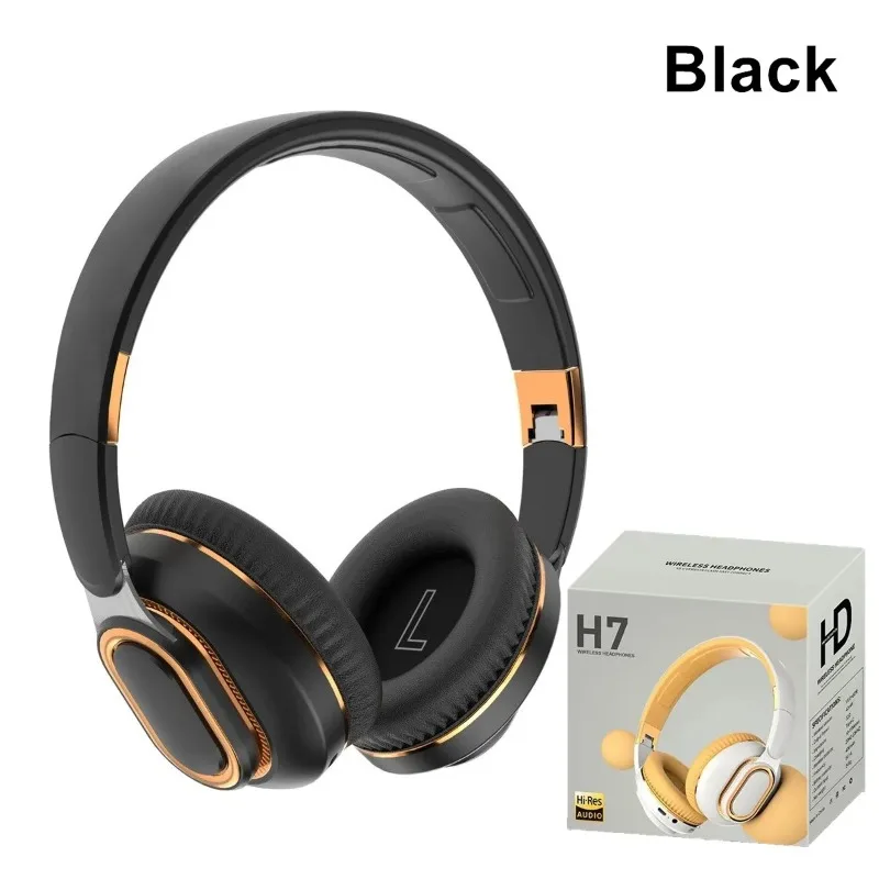 New High Quality H7 Wireless Headphone Bluetooth Earphones Deep Bass Headset Hifi Sound Foldable Over Ear Helmet with Mic
New High Quality H7 Wireless Headphone Bluetooth Earphones Deep Bass Headset Hifi Sound Foldable Over Ear Helmet with Mic