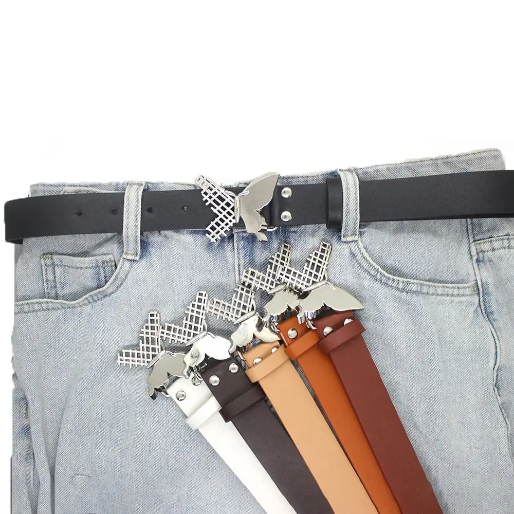 Butterfly All-match PU Leather Metal Buckle Hollow Dress Decoration Men Waist Belts Korean Waistbands Women Waist Belts
Butterfly All-match PU Leather Metal Buckle Hollow Dress Decoration Men Waist Belts Korean Waistbands Women Waist Belts