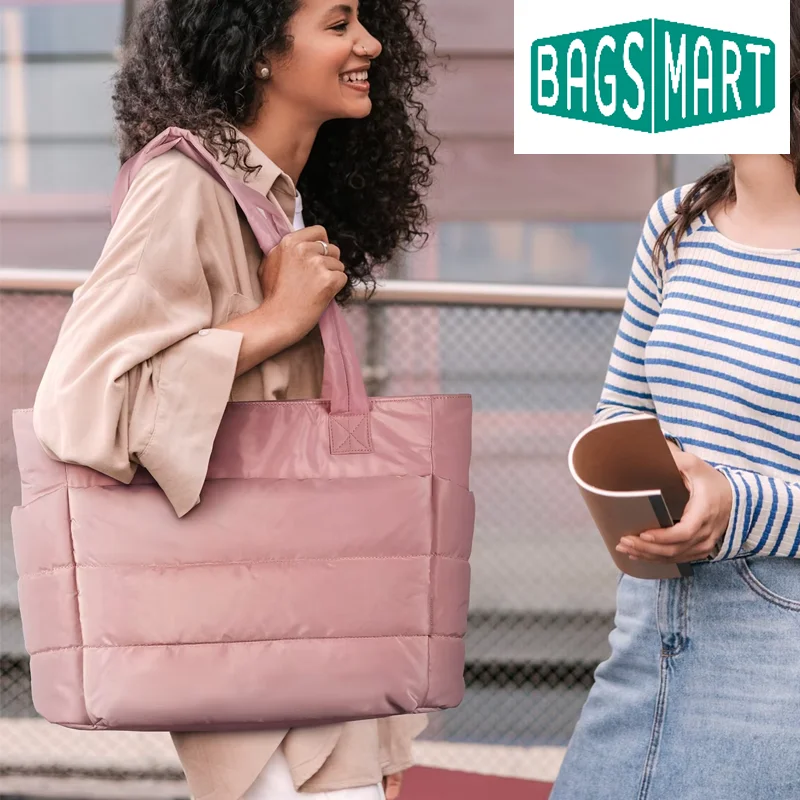 BAGSMART Tote Bag Portable Padded Woman Handbag Lightweight Travel Storage Pouch School College Bags Low Price Wholesale
BAGSMART Tote Bag Portable Padded Woman Handbag Lightweight Travel Storage Pouch School College Bags Low Price Wholesale