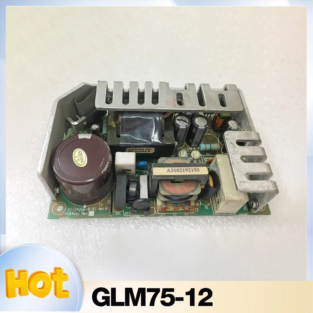 GLM75-12 для CONDOR, блок питания промышленного медицинского оборудования + 12V9.1A
GLM75-12 для CONDOR, блок питания промышленного медицинского оборудования + 12V9.1A