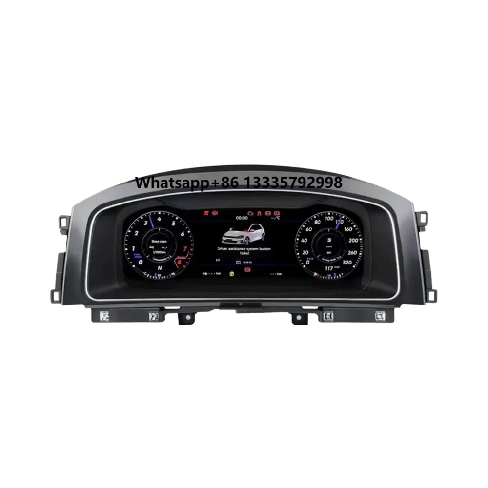 New Upgrade Linux Dashboard LCD Digital Cluster Speedometer Panel for Volkswagen' VW Golf 7&Golf 7.5 2013-2020
New Upgrade Linux Dashboard LCD Digital Cluster Speedometer Panel for Volkswagen' VW Golf 7&Golf 7.5 2013-2020
