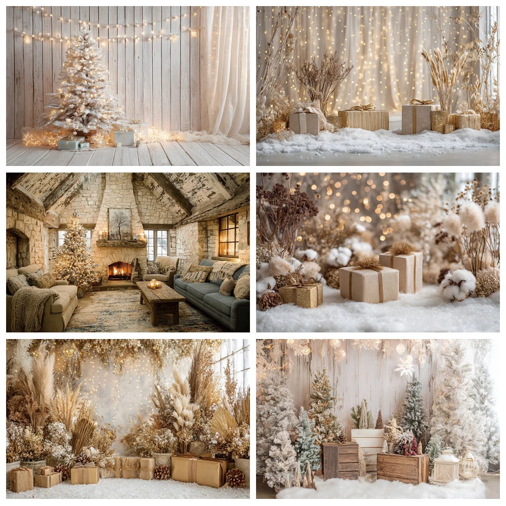MOON.QG Winter Cozy Dried Flower Backdrop Gift Wooden White Christmas Trees Bokeh Photographic Background Accessories Photozone
MOON.QG Winter Cozy Dried Flower Backdrop Gift Wooden White Christmas Trees Bokeh Photographic Background Accessories Photozone