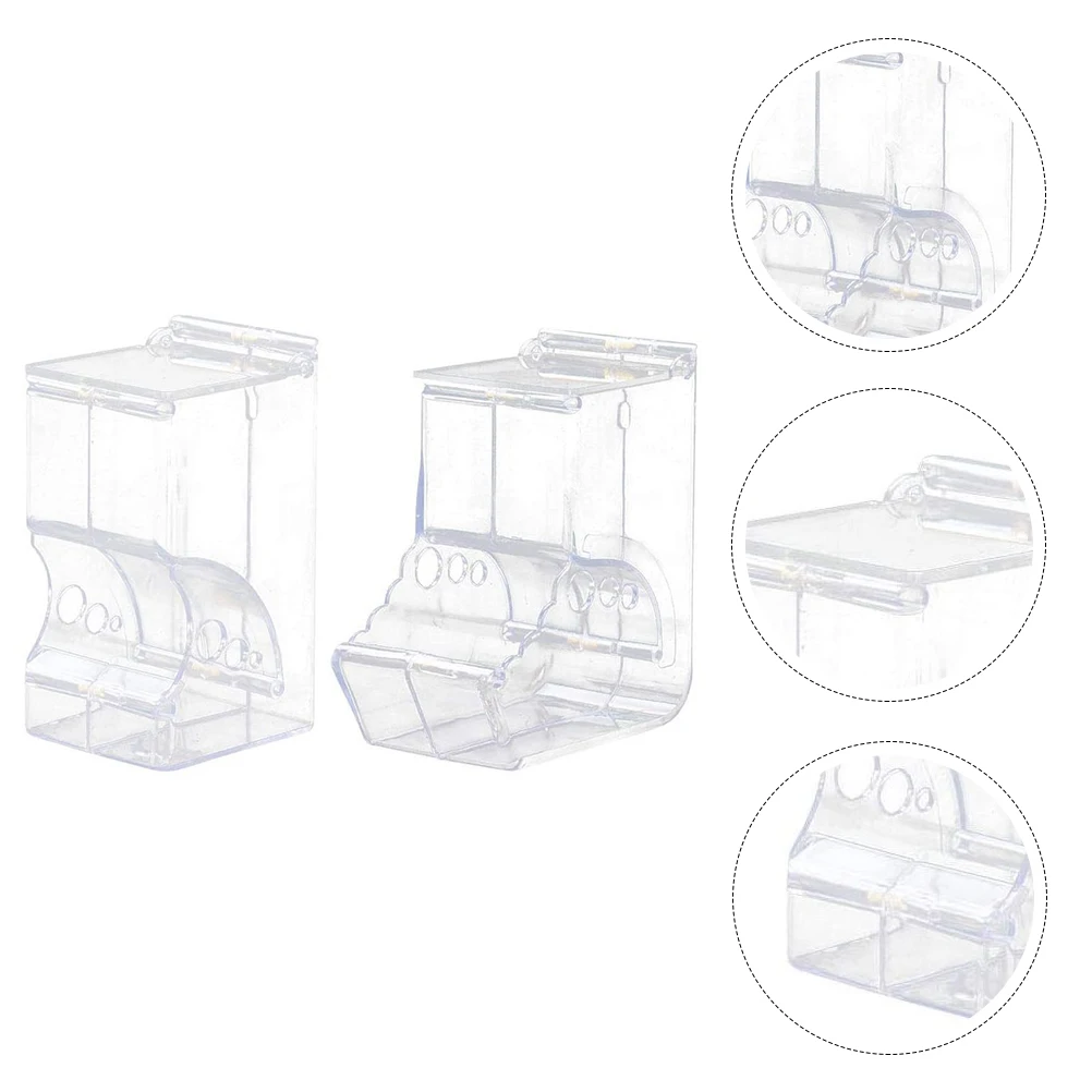 2 pcs Automatic Pet Feeder High Capacity Food Holder Safe Acrylic Dispenser for Hamster Rabbit Bird Cat Small Pets
2 pcs Automatic Pet Feeder High Capacity Food Holder Safe Acrylic Dispenser for Hamster Rabbit Bird Cat Small Pets