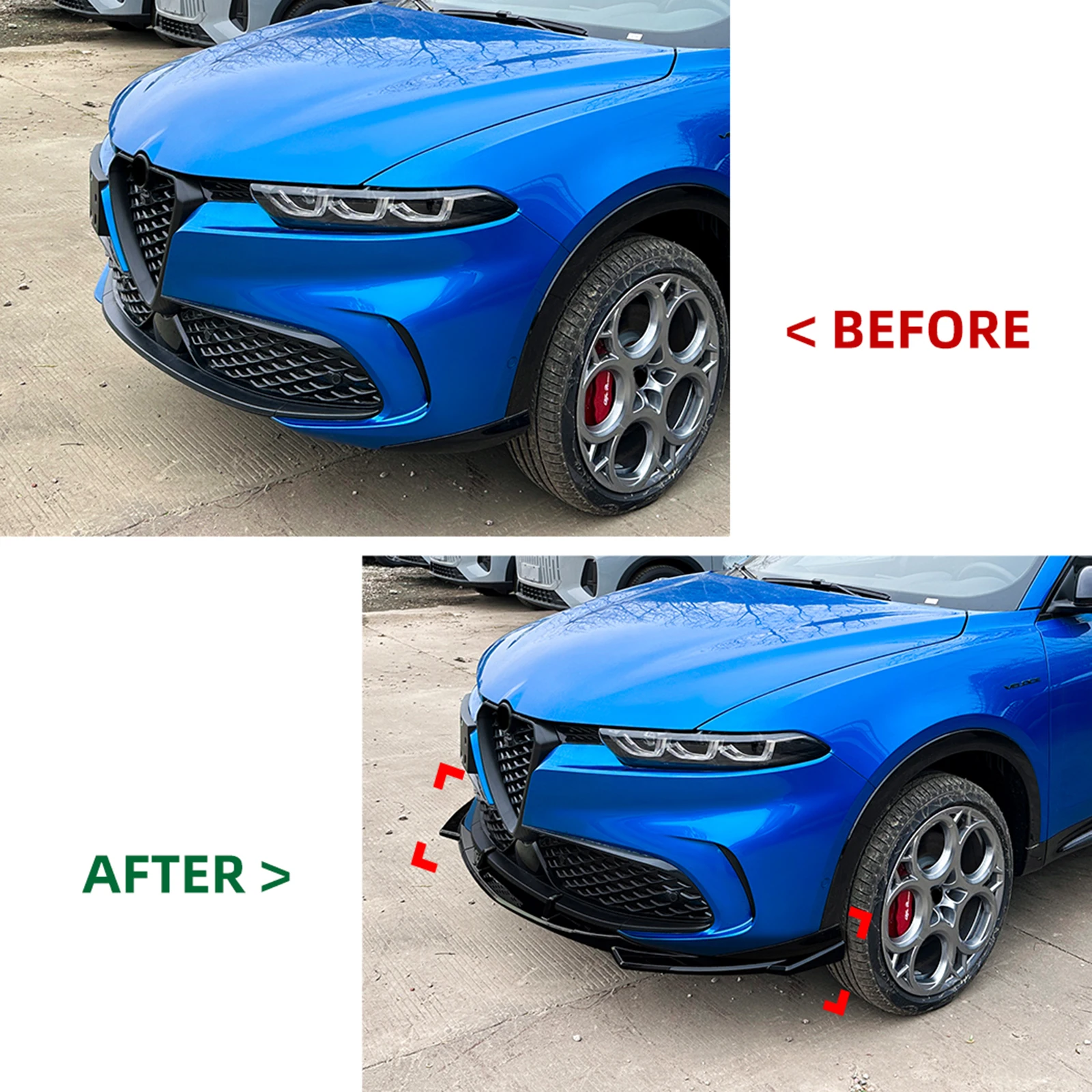 Car Front Bumper Lip Lower Spoiler Splitter Body Shovels Guard Trim For Alfa Romeo Tonale 2023-2026 2025 Under Lips Diffuser
Car Front Bumper Lip Lower Spoiler Splitter Body Shovels Guard Trim For Alfa Romeo Tonale 2023-2026 2025 Under Lips Diffuser