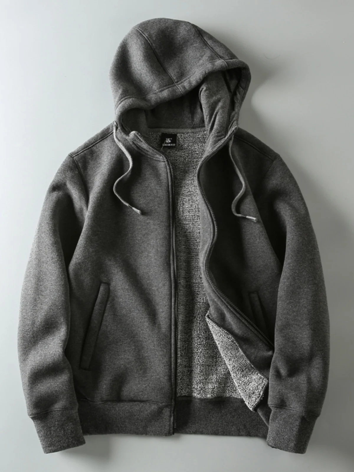 Thickened Hooded Men's Sweatshirt Cardigan Casual Autumn Winter Warm Not Puffy Cotton Polyester Straight Cut Youth Fashion
Thickened Hooded Men's Sweatshirt Cardigan Casual Autumn Winter Warm Not Puffy Cotton Polyester Straight Cut Youth Fashion