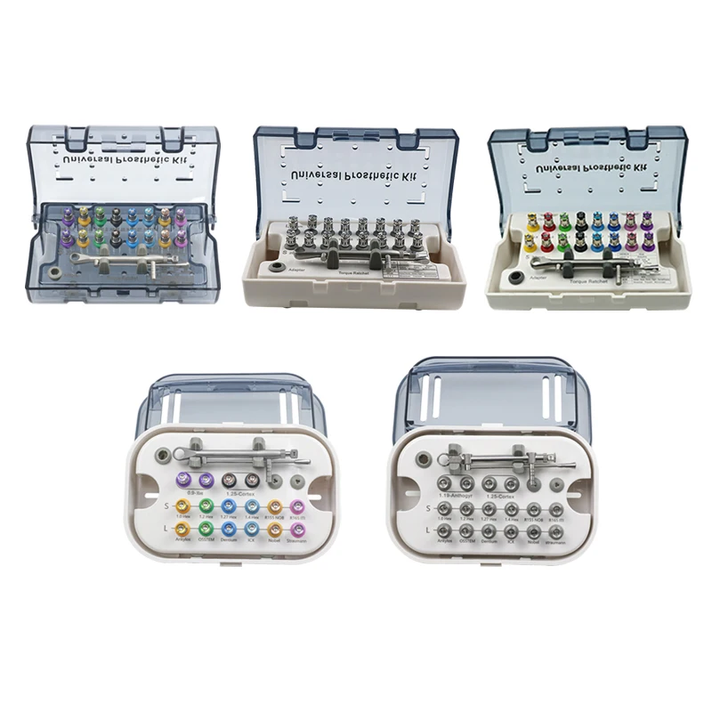 GREATLH Dental Universal Implant Torque Screwdrivers Wrench Universal Prothetic Kit Dental Torque Wrench Tools Dental Instrument
GREATLH Dental Universal Implant Torque Screwdrivers Wrench Universal Prothetic Kit Dental Torque Wrench Tools Dental Instrument