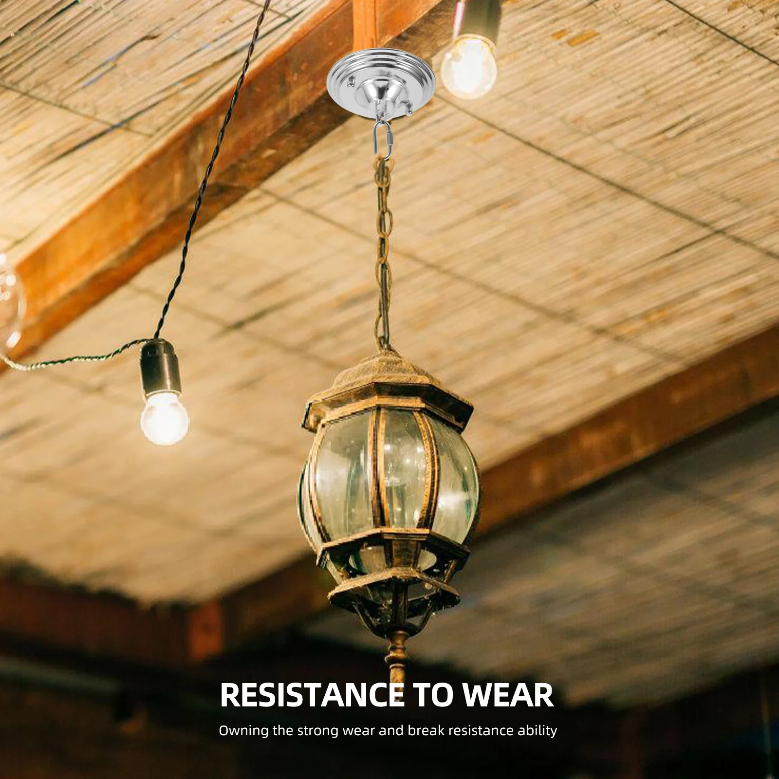 Iron Ceiling Light Canopy Plate with Resistance for Pendant Lamp Mounting in Living Room Cafe Bar Vintage Style
Iron Ceiling Light Canopy Plate with Resistance for Pendant Lamp Mounting in Living Room Cafe Bar Vintage Style