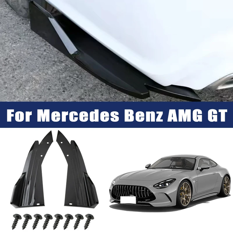 Car Rear Bumper Spoiler Lip Carbon Fiber Wing Trim Anti-crash Diffuser Side Skirt Wrap Angle Splitter For Mercedes Benz AMG GT
Car Rear Bumper Spoiler Lip Carbon Fiber Wing Trim Anti-crash Diffuser Side Skirt Wrap Angle Splitter For Mercedes Benz AMG GT