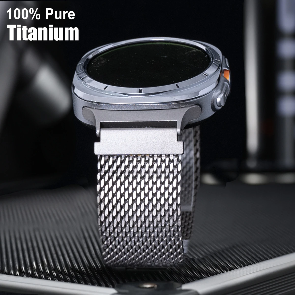 Luxury 100% Titanium Strap for Samsung Galaxy Watch 7 Ultra 47mm Milanese Loop Band Correa for Galaxy Watch 7Ultra Bracelet
Luxury 100% Titanium Strap for Samsung Galaxy Watch 7 Ultra 47mm Milanese Loop Band Correa for Galaxy Watch 7Ultra Bracelet