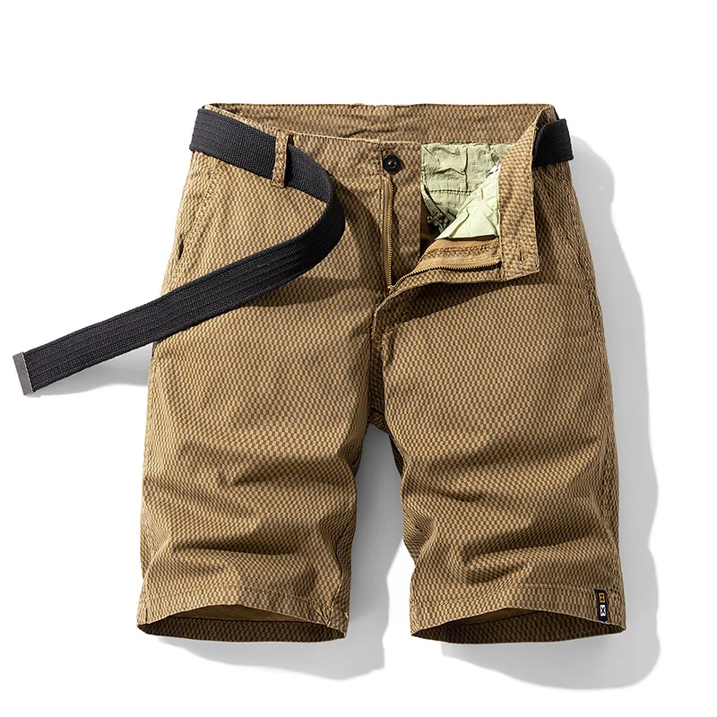Summer Men's Stripe Loose Workwear Shorts Non-Waisted Versatile Street Style Five-Quarter Length Other Material 100% Elasticity
Summer Men's Stripe Loose Workwear Shorts Non-Waisted Versatile Street Style Five-Quarter Length Other Material 100% Elasticity