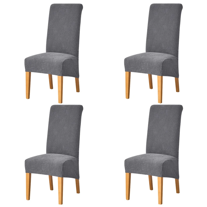 Полосатые жаккардовые чехлы на большие диагональные обеденные стулья, всесезонные чехлы на стулья с высокой спинкой и эластичной моющейся резинкой, идеально подходящие для отелей
Полосатые жаккардовые чехлы на большие диагональные обеденные стулья, всесезонные чехлы на стулья с высокой спинкой и эластичной моющейся резинкой, идеально подходящие для отелей