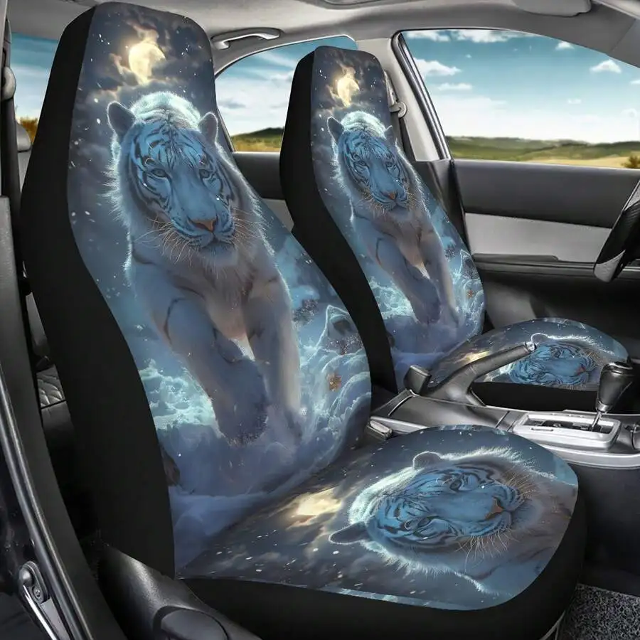 White Tiger Snow Scene Print Car Seat Cover Universal Fit For Sedans SUVs Trucks Washable Easy Install
White Tiger Snow Scene Print Car Seat Cover Universal Fit For Sedans SUVs Trucks Washable Easy Install