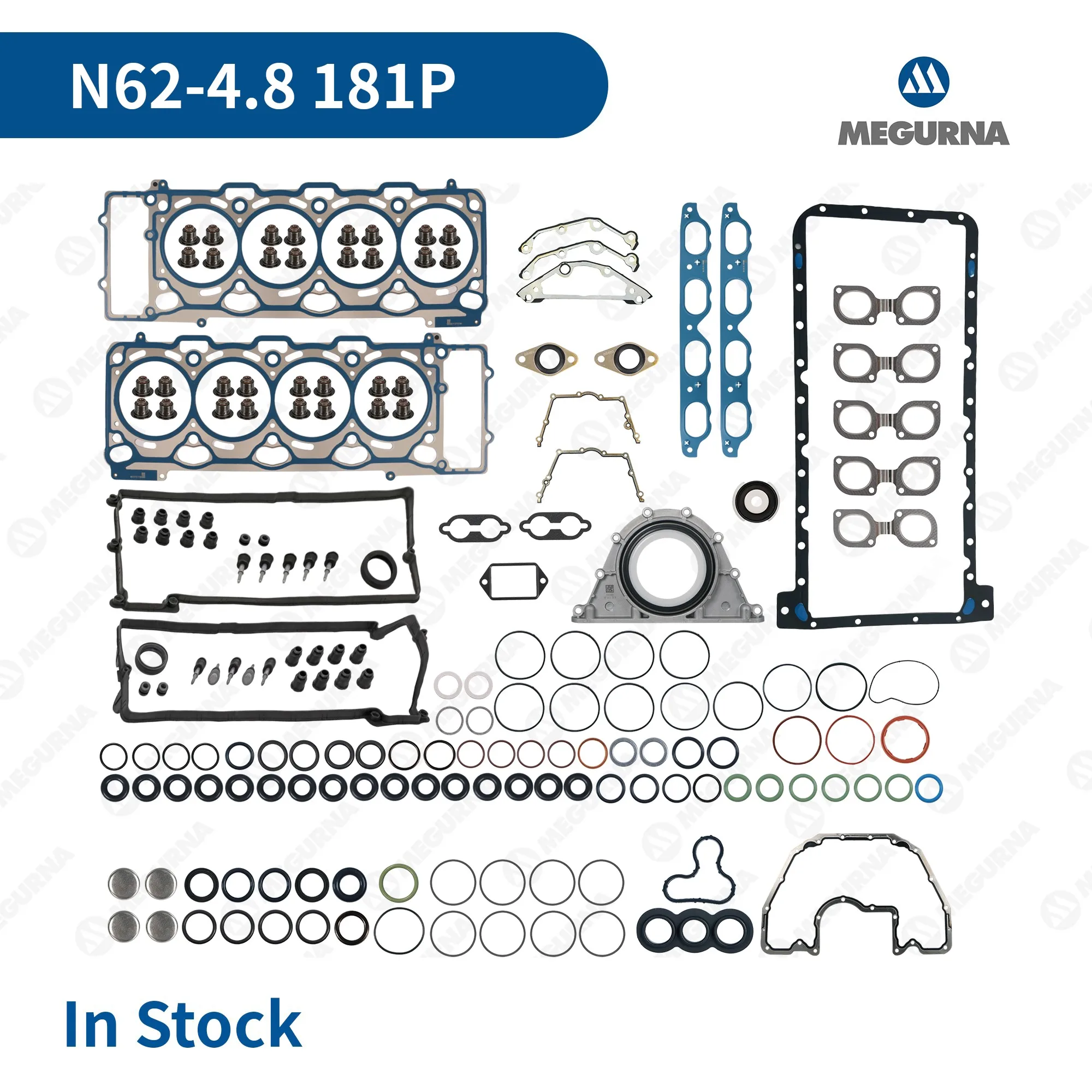 Engine Rebuild Overhaul Kit Full Cylinder Head Gasket Seal Set for BMW N62 4.8L 550i 650i 750Li E60 E64 E63 E66 Car accessories
Engine Rebuild Overhaul Kit Full Cylinder Head Gasket Seal Set for BMW N62 4.8L 550i 650i 750Li E60 E64 E63 E66 Car accessories