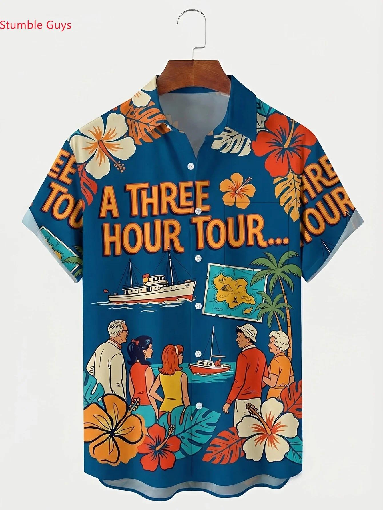 Men's Casual Hawaiian Shirt 2026 Summer Fashion Man Women Short Sleeve Eye-Catching Beach Party Print Tops
Men's Casual Hawaiian Shirt 2026 Summer Fashion Man Women Short Sleeve Eye-Catching Beach Party Print Tops