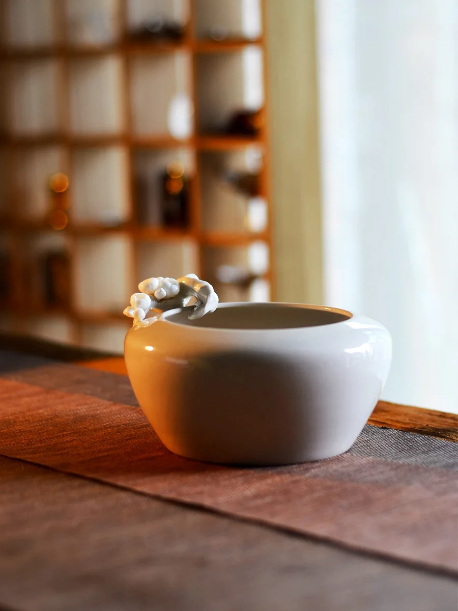 Large Size Japanese Style Ceramic Tea Set Simple Elegant Grass Ash Song Style Gongfu Tea Tools Tea Ceremony Basin Creative Wa...
Large Size Japanese Style Ceramic Tea Set Simple Elegant Grass Ash Song Style Gongfu Tea Tools Tea Ceremony Basin Creative Wa...